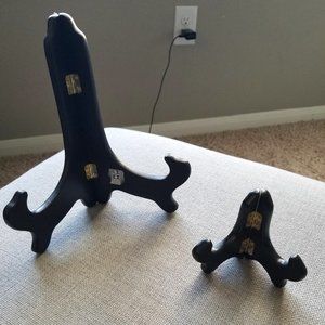 Set of 2 Easel Display Stands for Desk or Tabletop